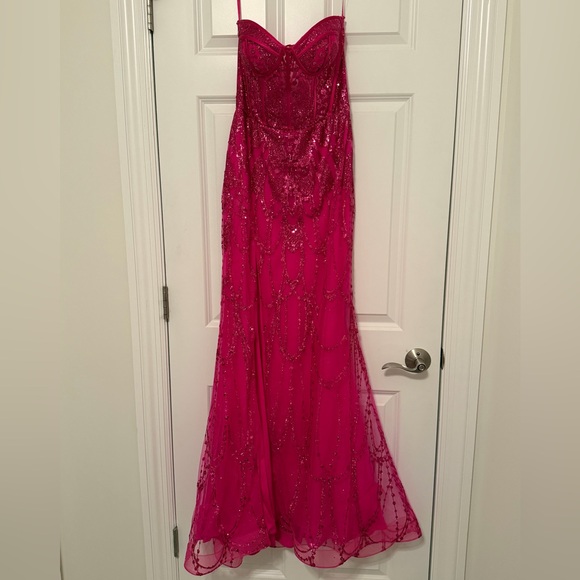 Clarisse Dresses & Skirts - Clarisse Vibrant Pink Dress